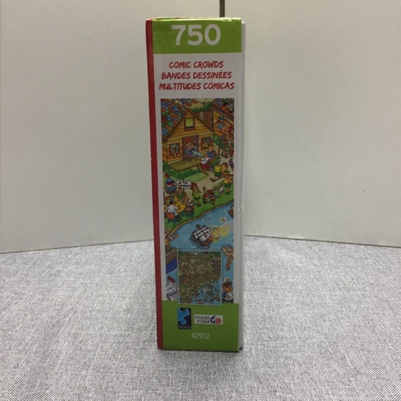 BRAND NEW ! CEACO 750 pces - COMIC CROWDS - The Campsite - Picture 2 of 4